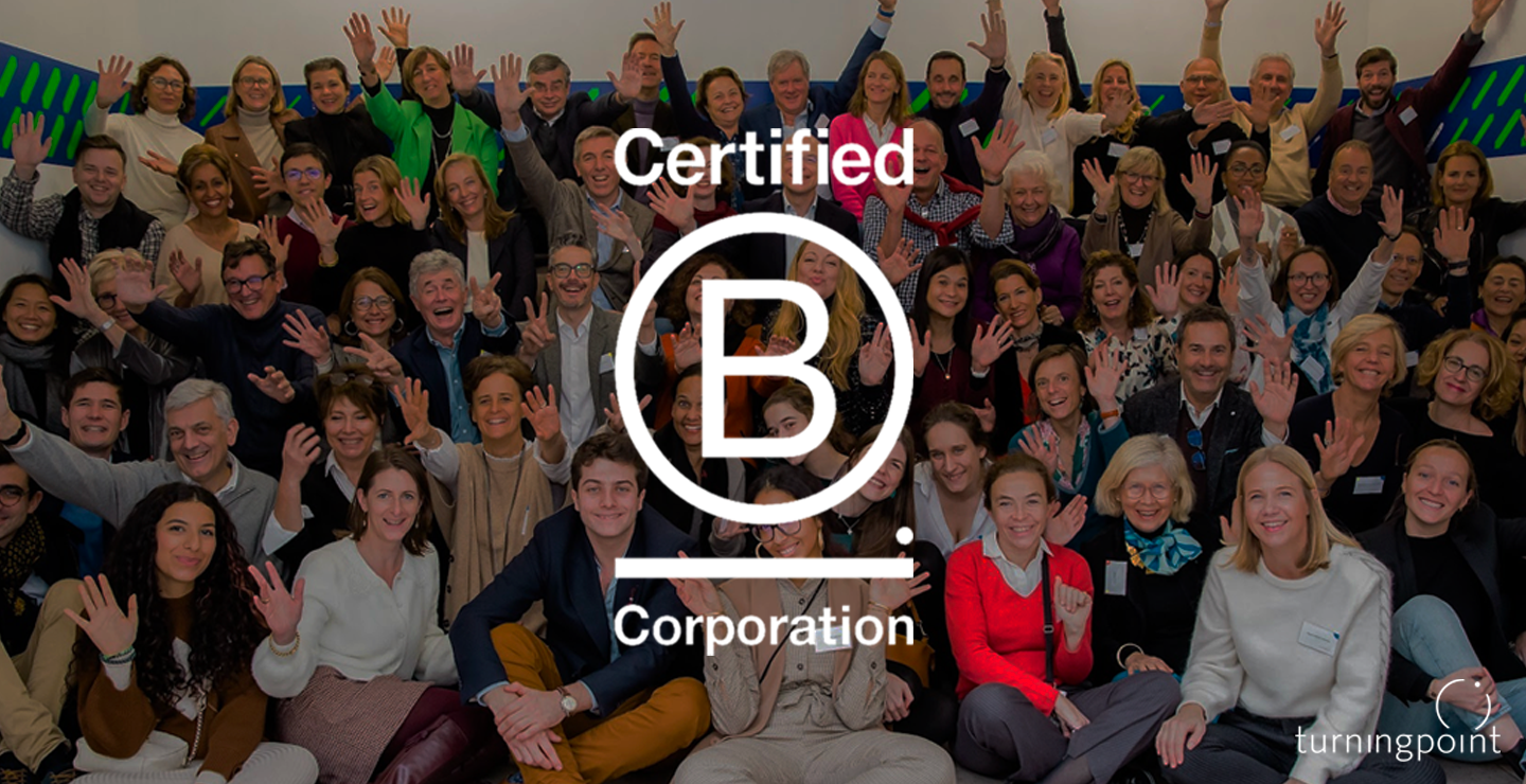 Turningpoint recertified as a global B Corp!