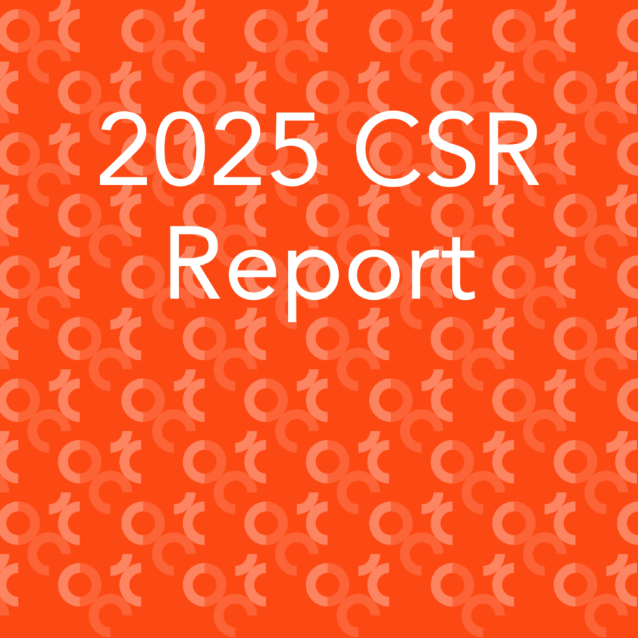 Our 2025 CSR report — coming soon!